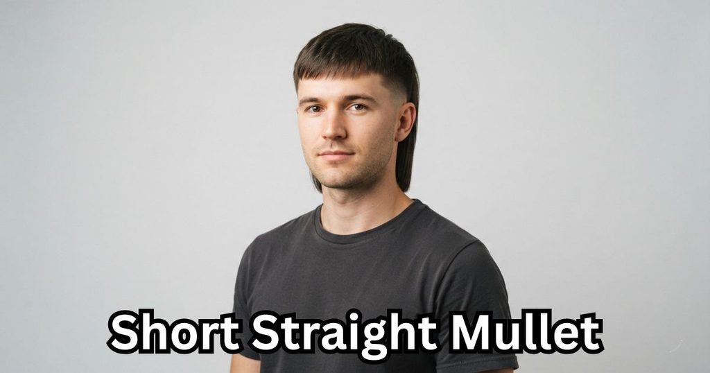 Short Straight Mullet