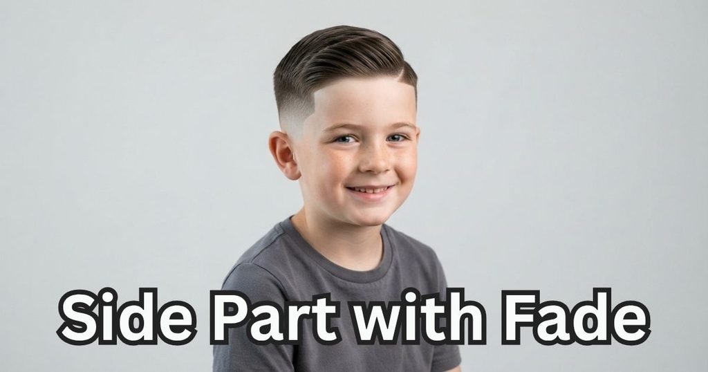 Side Part with Fade