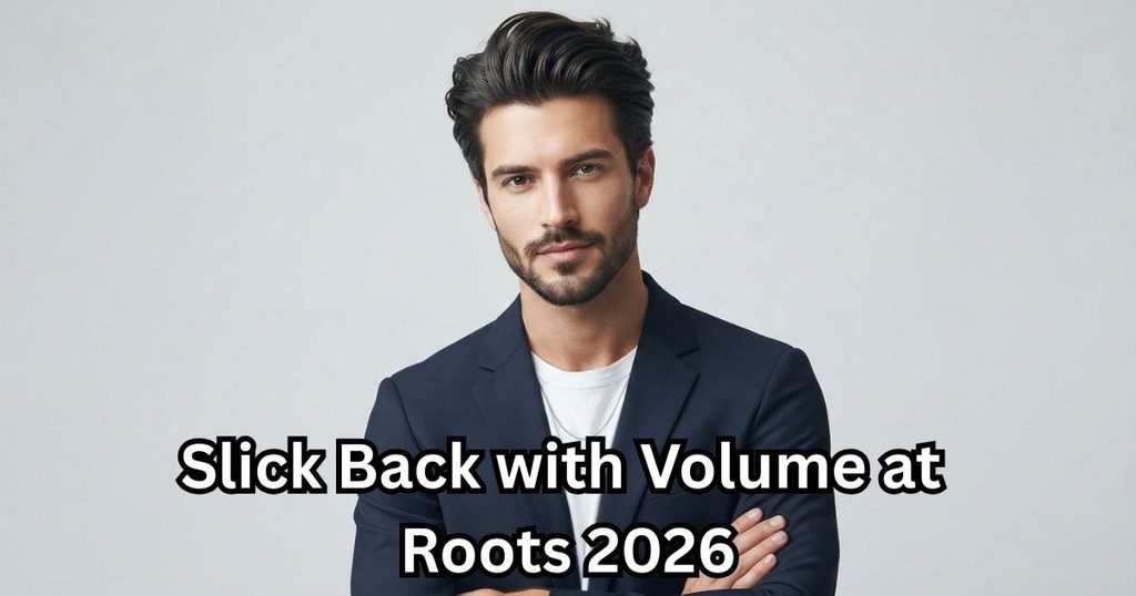 Slick Back with Volume at Roots 2026