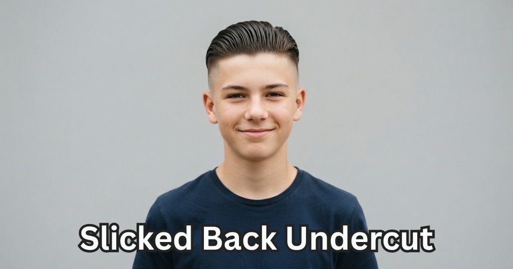 Slicked Back Undercut
