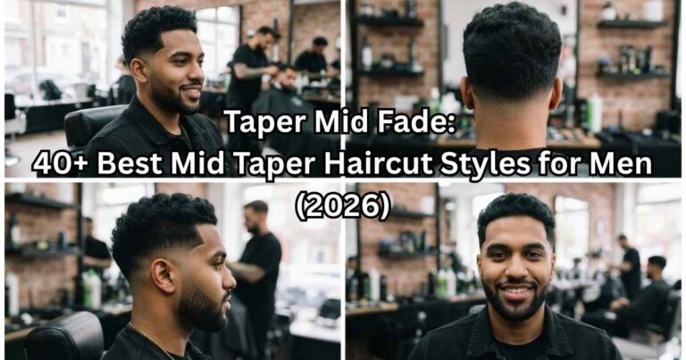 Taper Mid Fade: 40+ Best Mid Taper Haircut Styles for Men (2026)
