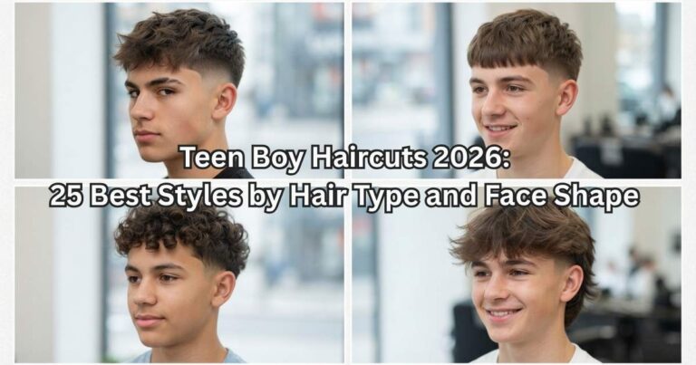 Teen Boy Haircuts 2026: 25 Best Styles by Hair Type and Face Shape 