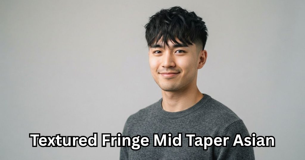 Textured Fringe Mid Taper Asian