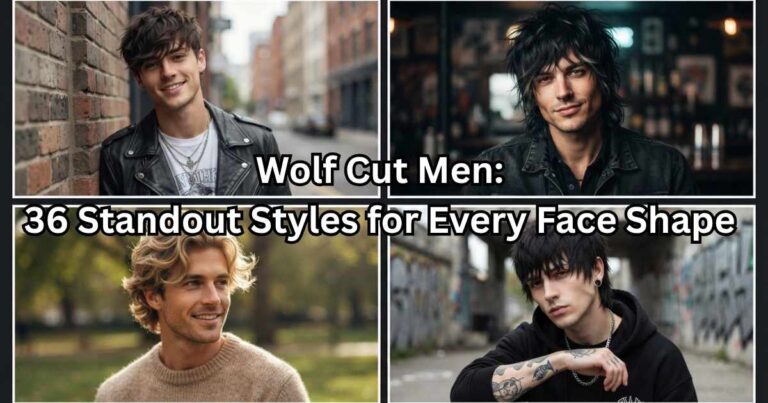 Wolf Cut Men: 36 Standout Styles for Every Face Shape 