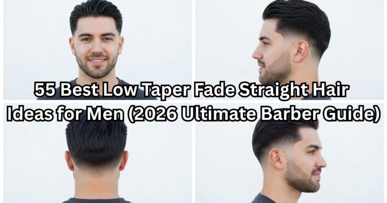 55 Best Low Taper Fade Straight Hair Ideas for Men (2026 Ultimate Barber Guide)