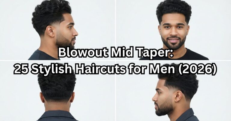 Blowout Mid Taper: 25 Stylish Haircuts for Men (2026) 