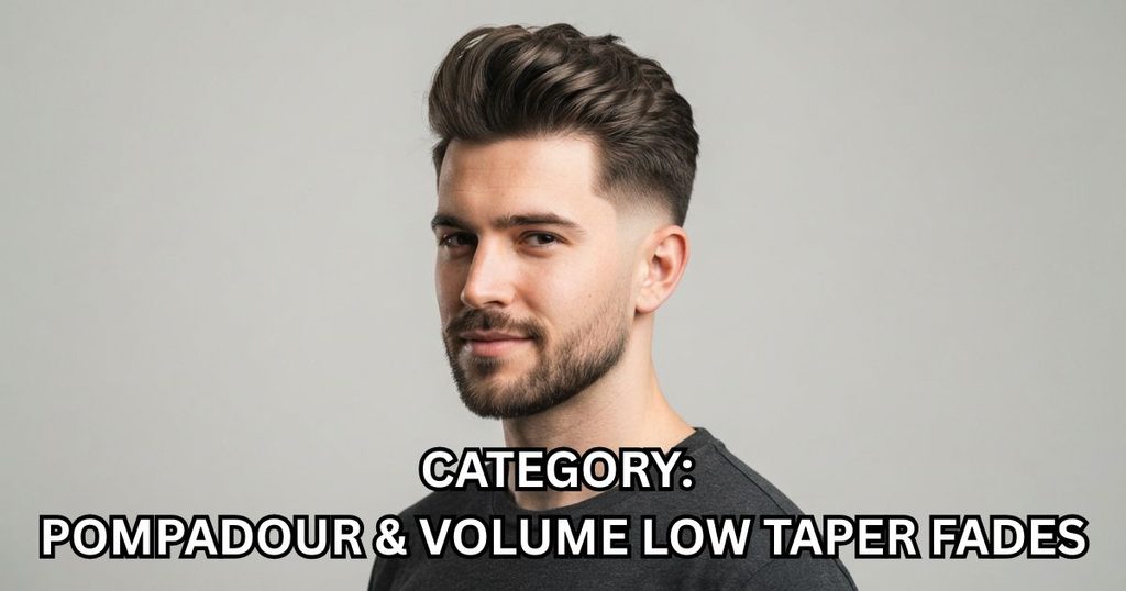 CATEGORY: POMPADOUR & VOLUME LOW TAPER FADES