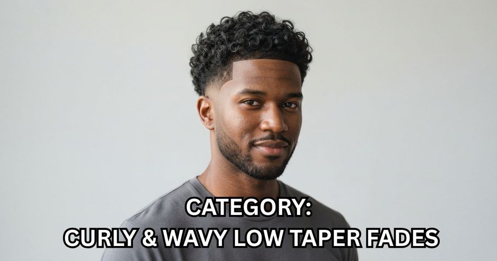 CATEGORY: CURLY & WAVY LOW TAPER FADES