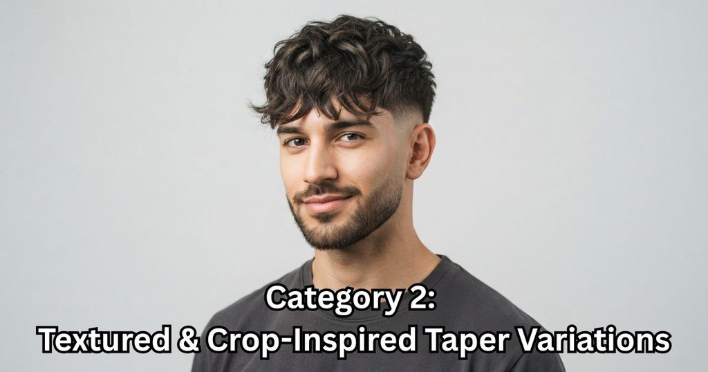 Category 2: Textured & Crop-Inspired Taper Variations