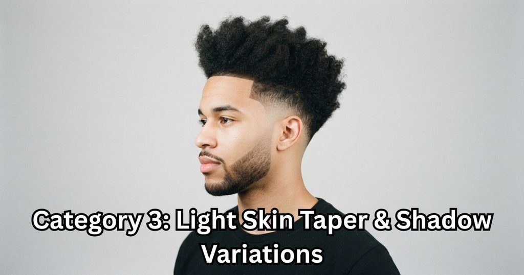 Category 3: Light Skin Taper & Shadow Variations