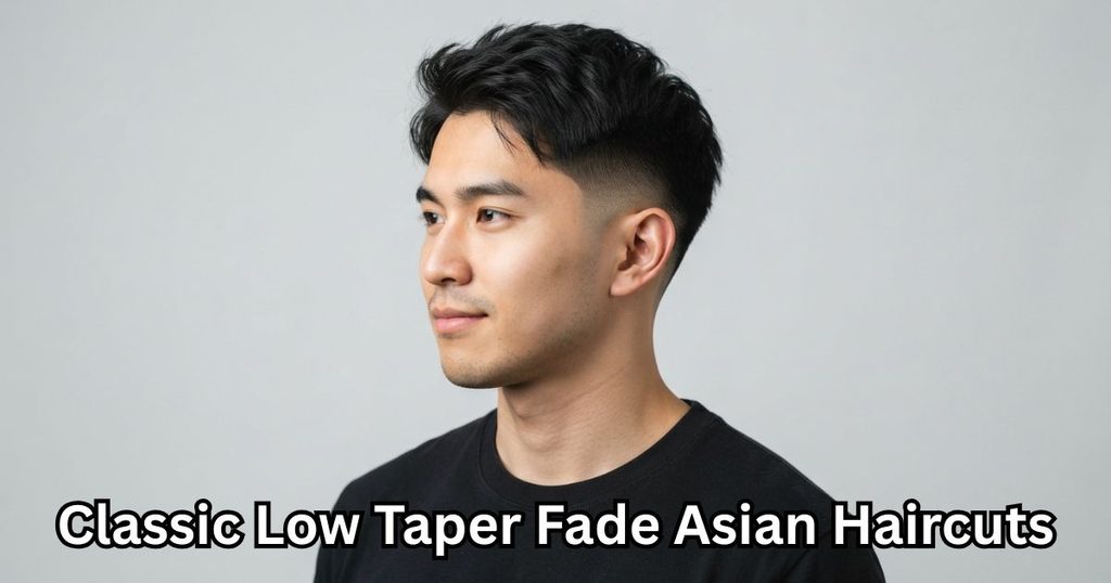 Classic Low Taper Fade Asian Haircuts