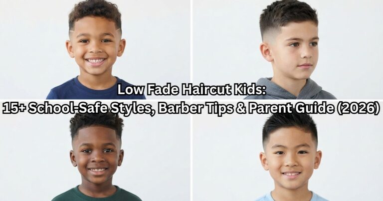 Low Fade Haircut Kids: 15+ School-Safe Styles, Barber Tips & Parent Guide (2026) 