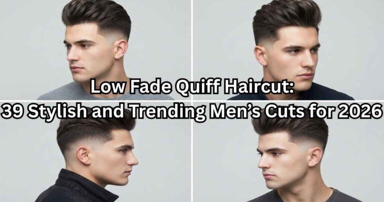Low Fade Quiff Haircut: 39 Stylish and Trending Men’s Cuts for 2026 