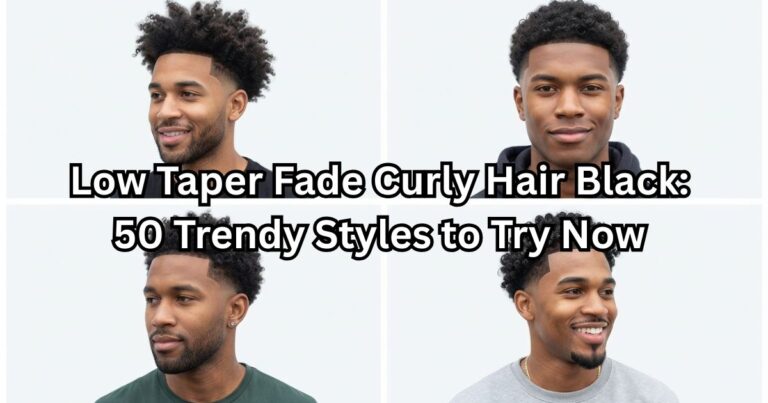 Low Taper Fade Curly Hair Black: 50 Trendy Styles to Try Now 