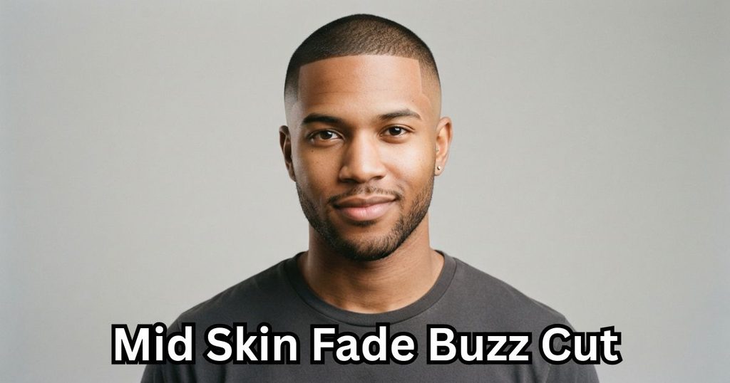 Mid Skin Fade Buzz Cut