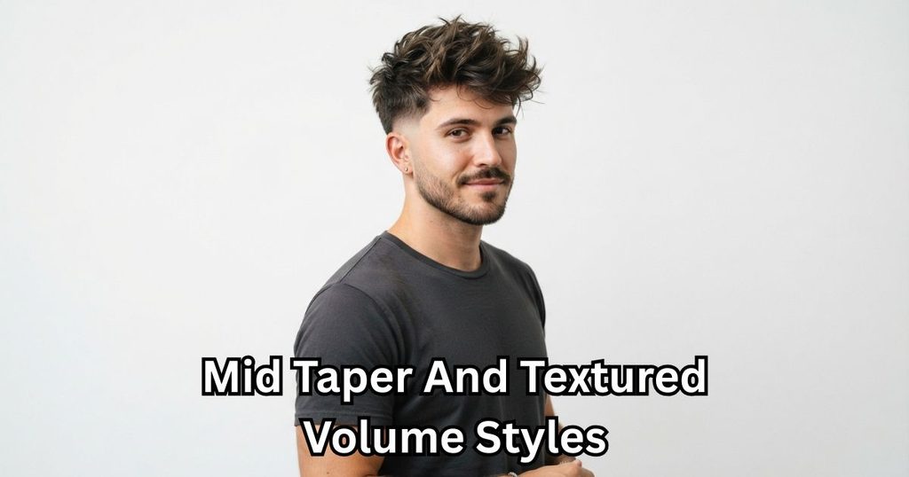 Mid Taper And Textured Volume Styles